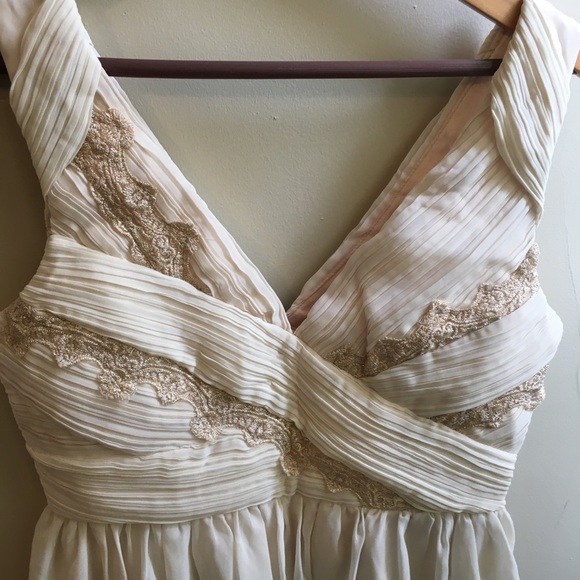 Grecian Minuet Chiffon Dress - Picture 2 of 5